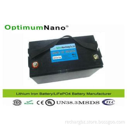 Group 31 Deep Cycle lithium 12v deep cycle battery 100Ah wi